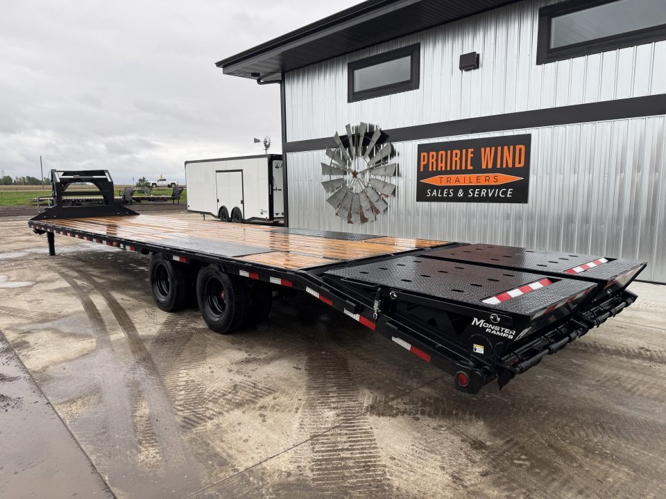 New 2027 PJ Trailers LD36GN Flatbed Trailer