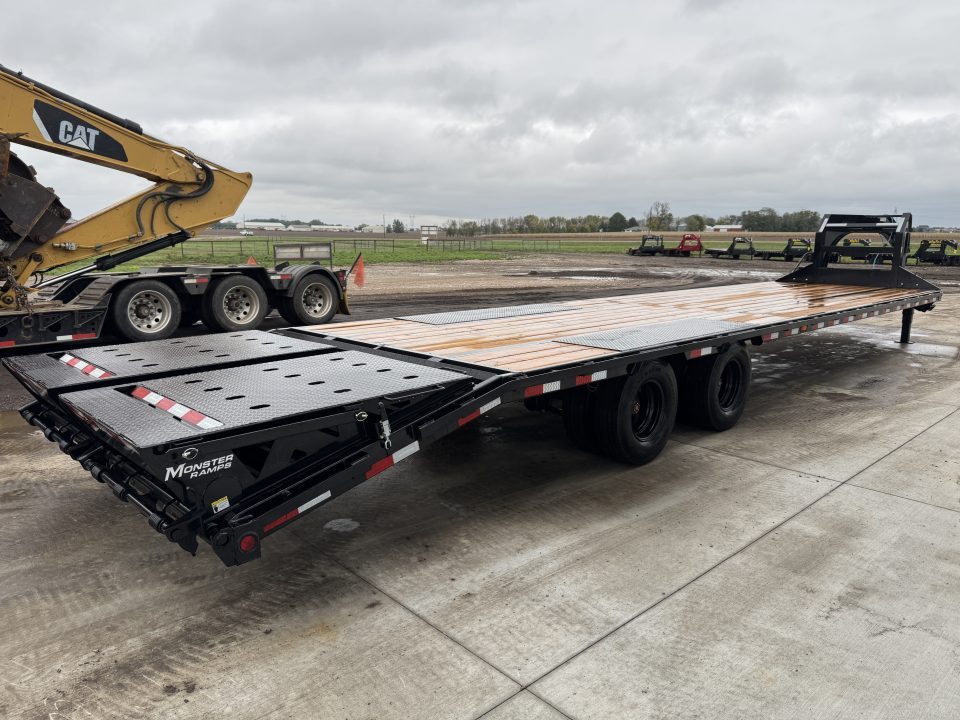 New 2027 PJ Trailers LD36GN Flatbed Trailer