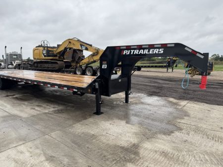 New 2027 PJ Trailers LD36GN Flatbed Trailer