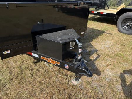 New 2027 Down 2 Earth Dump Trailer 6X10 W/24” SIDES; BARN DOOR STYLE GATE; 3 WAY REMOTE