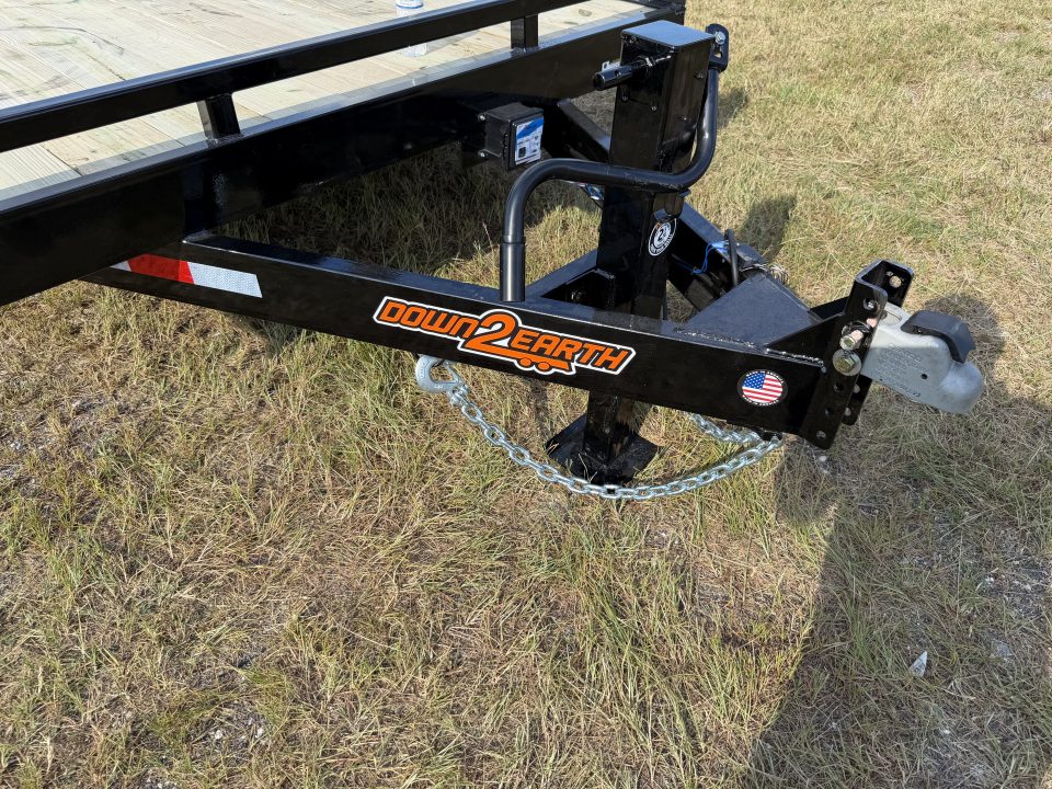 New 2027 Down 2 Earth Equipment Trailer 82”X24 EXTRA WIDE RAMPS
