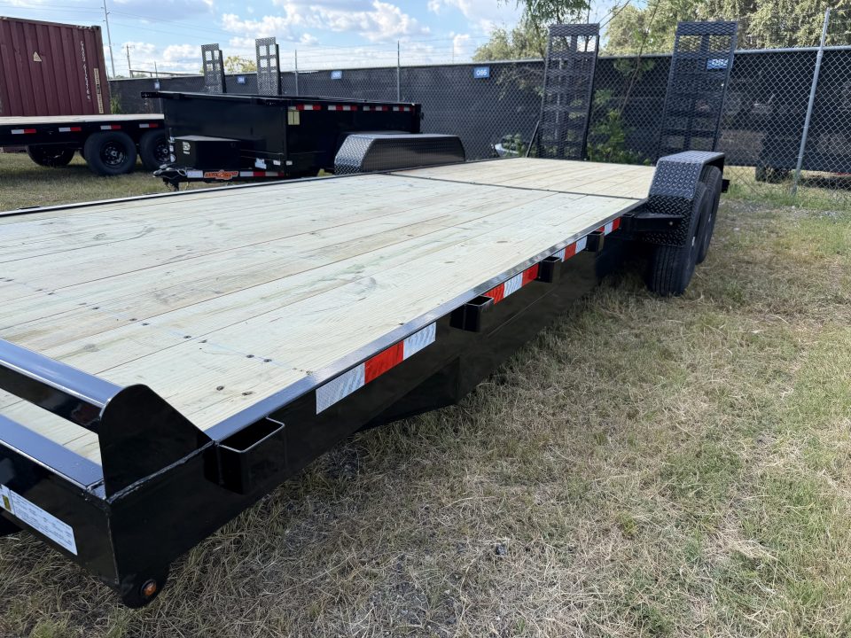 New 2027 Down 2 Earth Equipment Trailer 82”X24 EXTRA WIDE RAMPS