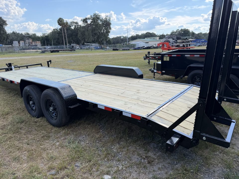 New 2027 Down 2 Earth Equipment Trailer 82”X24 EXTRA WIDE RAMPS