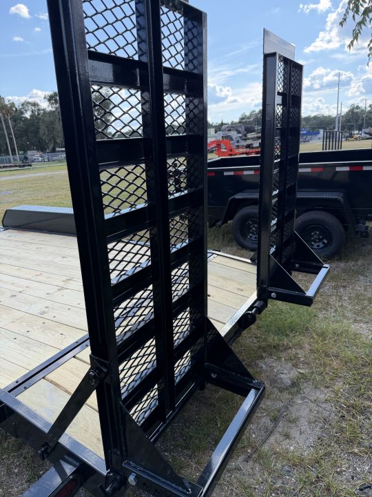 New 2027 Down 2 Earth Equipment Trailer 82”X24 EXTRA WIDE RAMPS