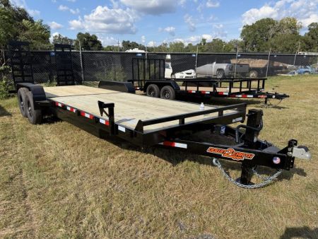 New 2027 Down 2 Earth Equipment Trailer 82”X24 EXTRA WIDE RAMPS