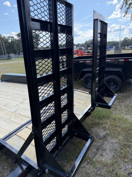 New 2027 Down 2 Earth Equipment Trailer 82”X24 EXTRA WIDE RAMPS