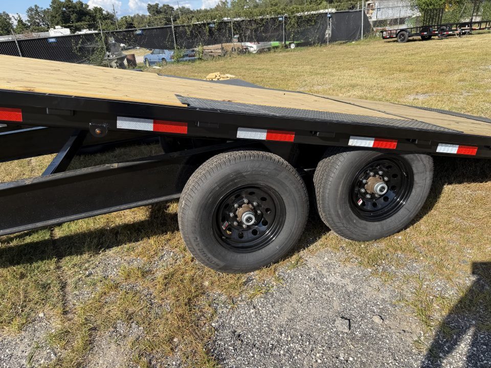 New 2027 Down 2 Earth Trailers POWER DECK OVER TILT 102”X24’