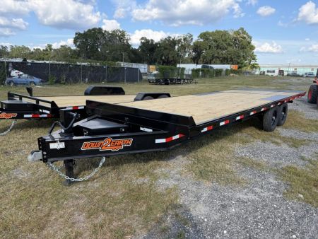 New 2027 Down 2 Earth Trailers POWER DECK OVER TILT 102”X24’