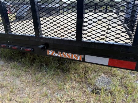 New 2027 DOWN 2 EARTH UTILITY TRAILER; 76X16’; FOLD UP JACK; 2” TUBE RAILS