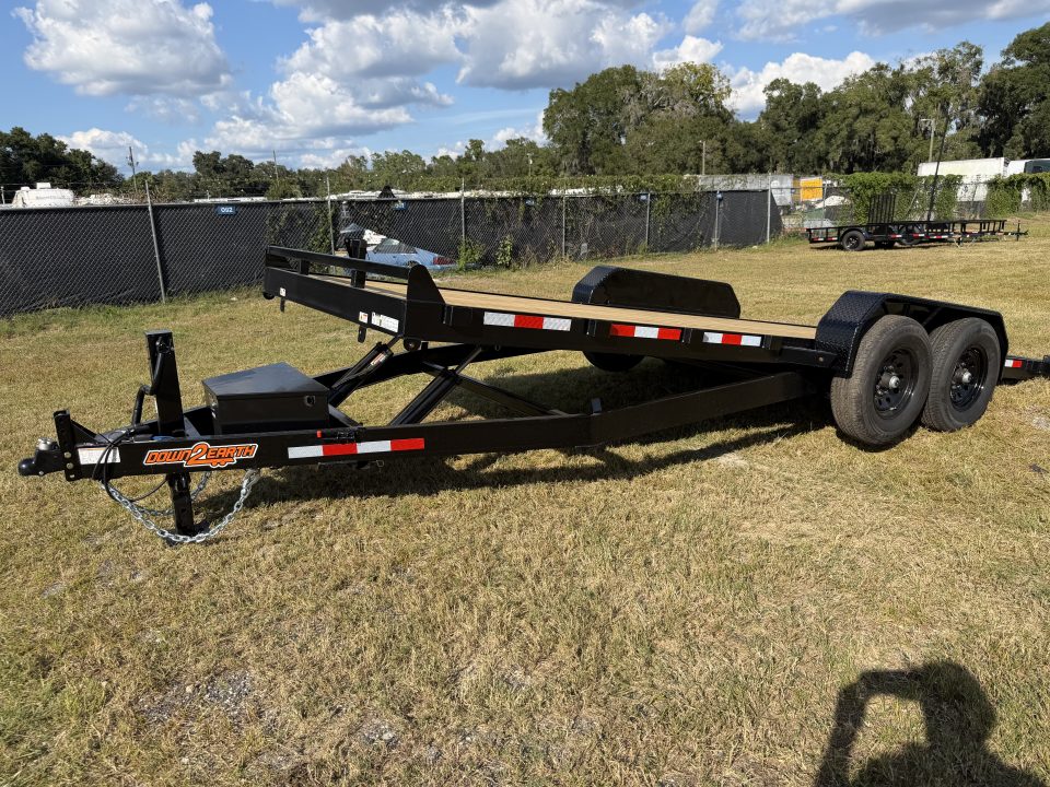 New 2027 DOWN 2 EARTH POWER FULL TILT TRAILER 82”X20’;