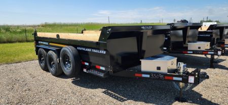 New 2026 Southland Trailers 7 X 14 16K W/ HYD. JACK DUMP TRAILER