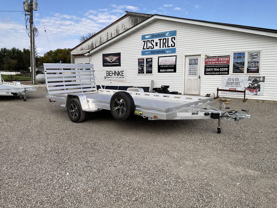 New 2027 Aluma 8015-STG Utility Trailer