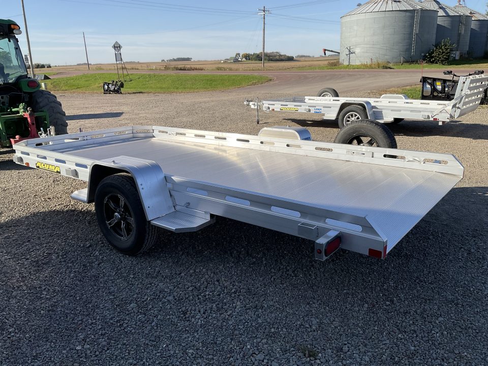New 2027 Aluma 7814S-TILT Utility Trailer