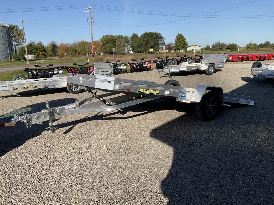 New 2027 Aluma 7814S-TILT Utility Trailer