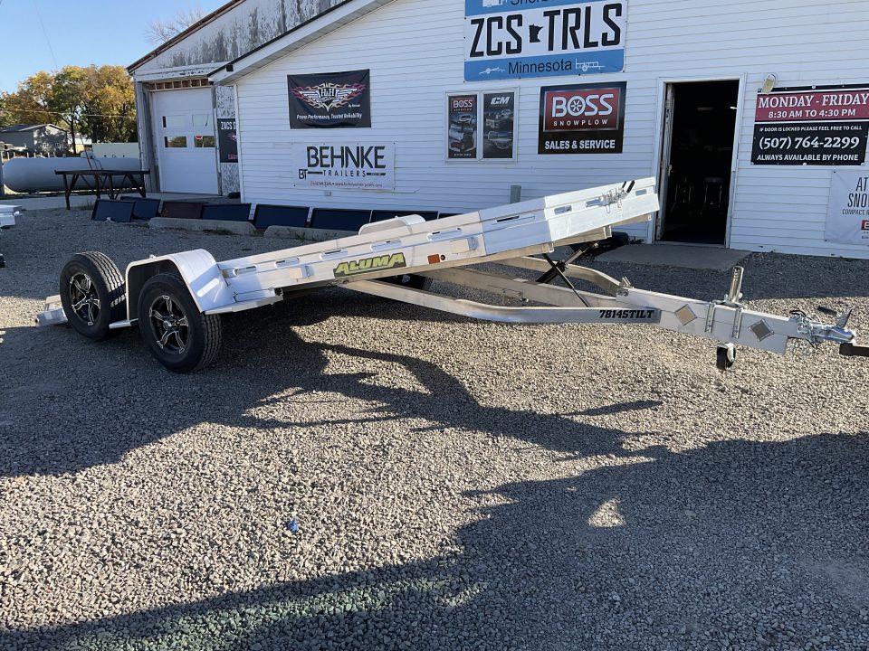 New 2027 Aluma 7814S-TILT Utility Trailer