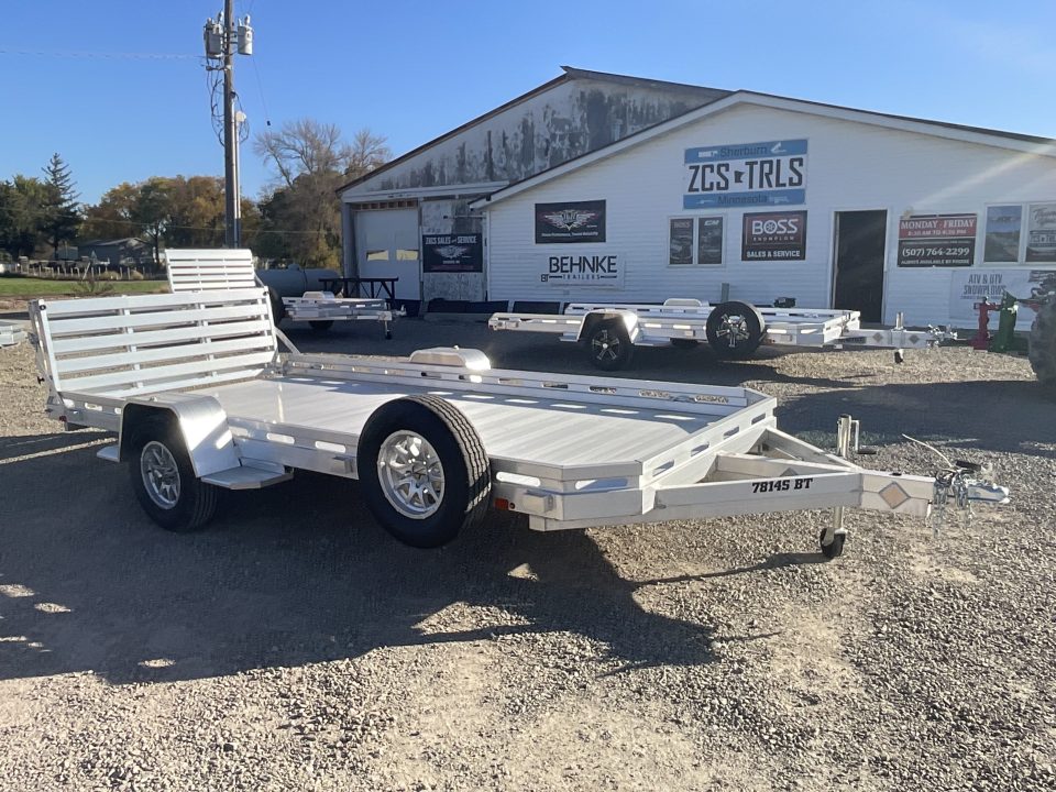 New 2027 Aluma 7814S-BT Utility Trailer
