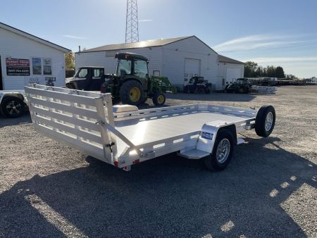 New 2027 Aluma 7814S-BT Utility Trailer