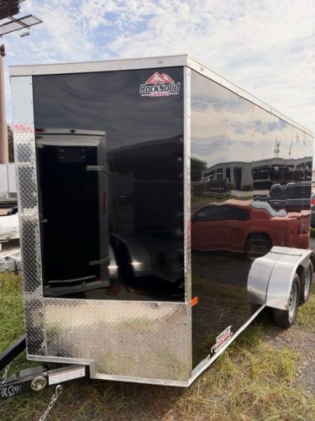 New 2027 Rock Solid Cargo 7X14 TA ENCLOSED TRAILER Cargo / Enclosed Trailer