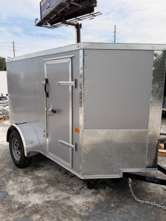 New 2027 Rock Solid Cargo 5X8 SA ENCLOSED TRAILER Cargo / Enclosed Trailer