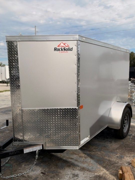 New 2027 Rock Solid Cargo 5X8 SA ENCLOSED TRAILER Cargo / Enclosed Trailer