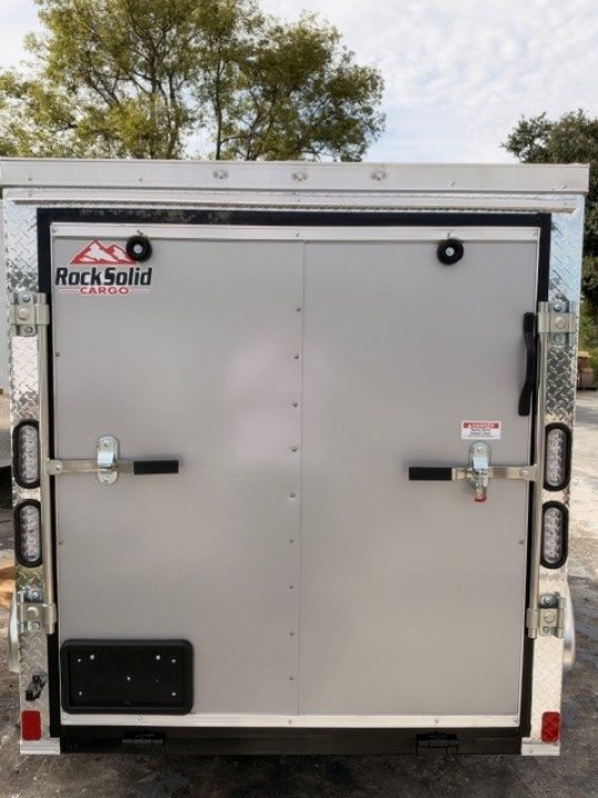 New 2027 Rock Solid Cargo 5X8 SA ENCLOSED TRAILER Cargo / Enclosed Trailer