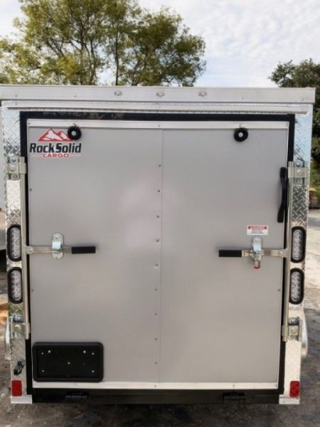 New 2027 Rock Solid Cargo 5X8 SA ENCLOSED TRAILER Cargo / Enclosed Trailer