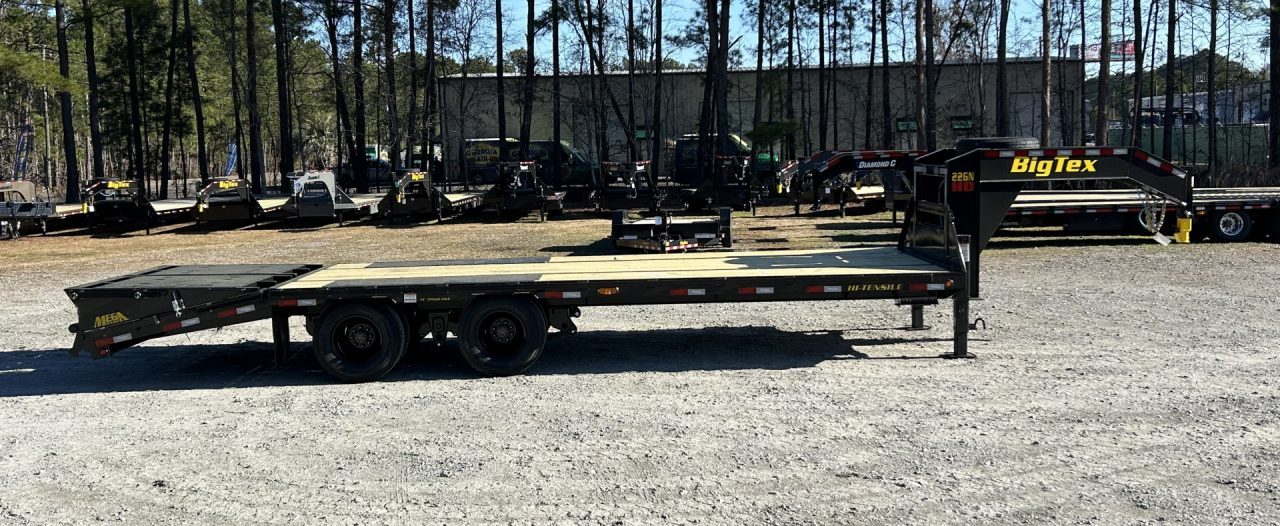 New 2027 Big Tex 22GN 20+5 ( 20ft Deck + 5ft Dovetail =25ft ) #17,210 Payload