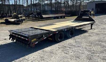 New 2027 Big Tex 22GN 20+5 ( 20ft Deck + 5ft Dovetail =25ft ) #17,210 Payload
