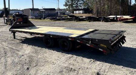 New 2027 Big Tex 22GN 20+5 ( 20ft Deck + 5ft Dovetail =25ft ) #17,210 Payload
