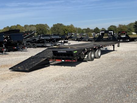 Used 2019 Load Trail Gooseneck Flatbed Trailer | 102" x 32' | 22K