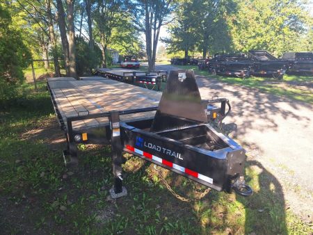 New 2027 Load Trail 102x28 22K Deckover Trailer Tandem Dual W/ Max Ramps