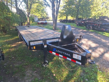 New 2027 Load Trail 102x25' 22K Deckover Trailer W/14 Ply Tires and Max Ramps