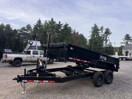 New 2027 U-Dump 7X14 Dump Trailer / Telescopic Cylinder / Ramps & Tarp -14,000GVW