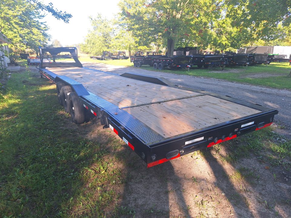 New 2027 Load Trail 102x40 Gooseneck Triple Axle Car Trailer