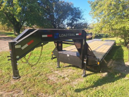 New 2027 Load Trail 102x28 Gooseneck Low Pro Deck Over Trailer W/Max Ramps