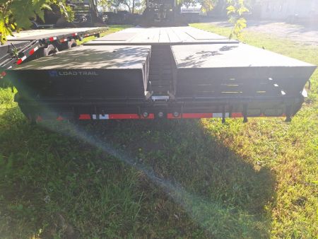 New 2027 Load Trail 102x28 Gooseneck Low Pro Deck Over Trailer W/Max Ramps