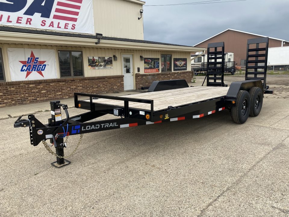 New 2026 Load Trail 83x18 Skidsteer 14k w/HD Ramps Equipment Trailer