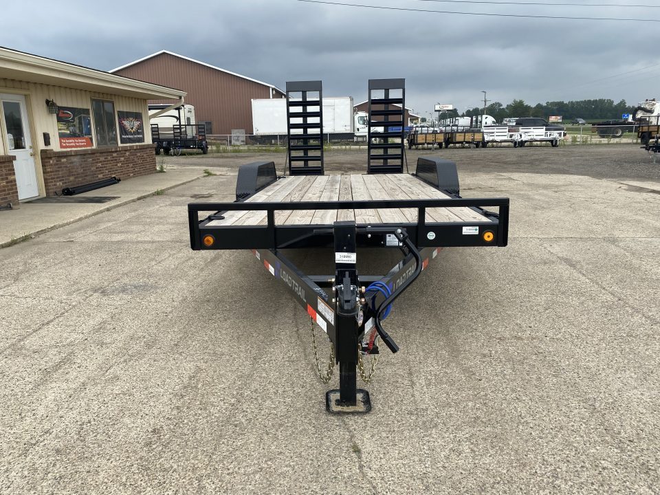 New 2026 Load Trail 83x18 Skidsteer 14k w/HD Ramps Equipment Trailer