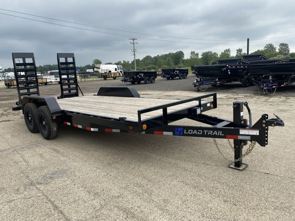New 2026 Load Trail 83x18 Skidsteer 14k w/HD Ramps Equipment Trailer