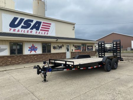 New 2026 Load Trail 83x18 Skidsteer 14k w/HD Ramps Equipment Trailer