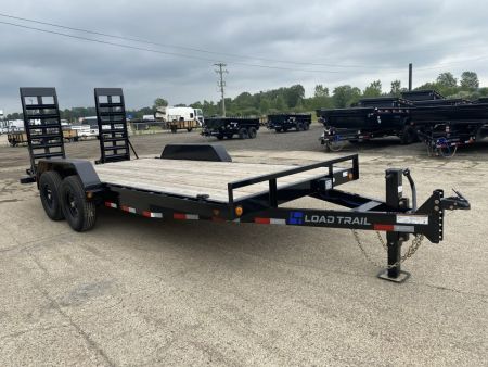 New 2026 Load Trail 83x18 Skidsteer 14k w/HD Ramps Equipment Trailer