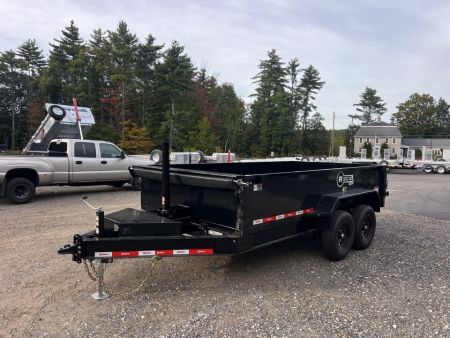 New 2027 U-Dump 7X14 Dump Trailer / Telescopic Cylinder / Ramps & Tarp -14,000GVW