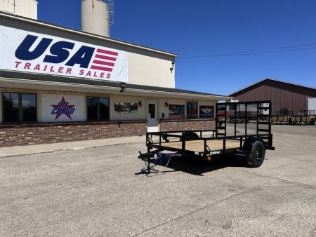 New 2026 Load Trail 77x10 Low Rail Side 3K Landscape Trailer