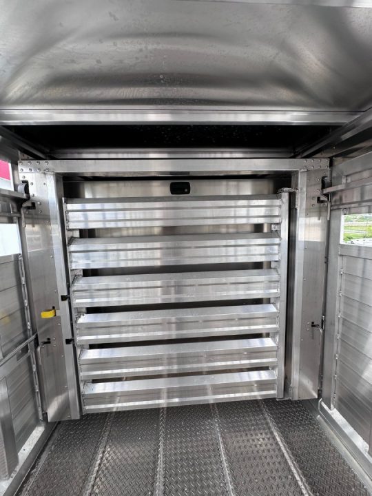 New 2027 EBY MAVERICK 24' Gooseneck Aluminum Stock Trailer w/ Rolling Gate