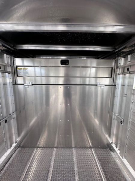 New 2027 EBY MAVERICK 24' Gooseneck Aluminum Stock Trailer w/ Rolling Gate