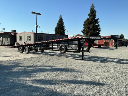 New 2026 Buckeye MAX LIGHT 48 WEDGE 7.5FT x 48FT 12K GVW Car Hauler