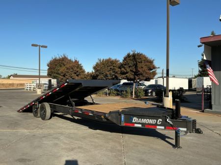 New 2027 Diamond C Trailers DET207L26X102 8.5FT X 26FT Tilt Trailer