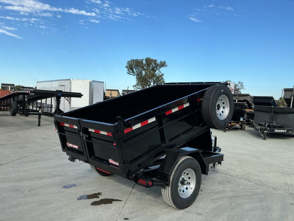 New 2027 Five Star Trailers DT58066 D6 5FT X 8FT 6K GVW Dump Trailer