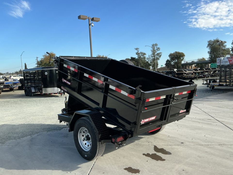 New 2027 Five Star Trailers DT58066 D6 5FT X 8FT 6K GVW Dump Trailer