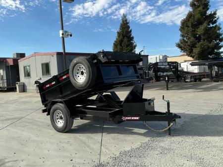 New 2027 Five Star Trailers DT58066 D6 5FT X 8FT 6K GVW Dump Trailer